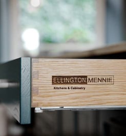 EllingtonMennie logo engraved on drawer
